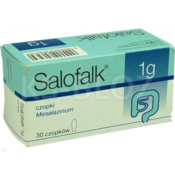 Салофальк свічки 1000 мг, 30 супозиторій
