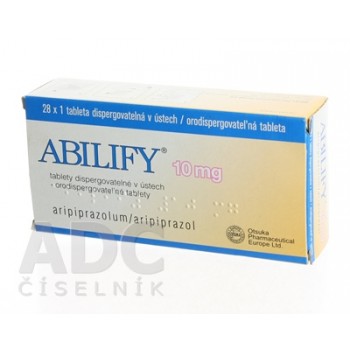 Абіліфай (Abilify) 10 мг, 28 таблеток