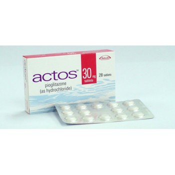 Актос (Actos) 30 мг, 28 таблеток