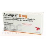 Адваграф (Advagraf) 5 мг, 30 капсул