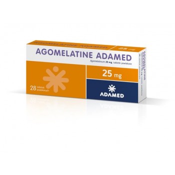 Агомелатин (Agomelatine) Adamed 25 мг, 28 таблеток