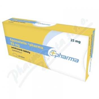Агомелатин (Agomelatine) +Pharma 25 мг, 30 таблеток