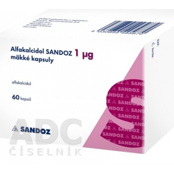 Альфакальцидол (Alfakalcidol) 1 мкг, 60 капсул