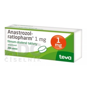 Анастрозол (Anastrozol) Ратіофарм 1 мг, 28 таблеток