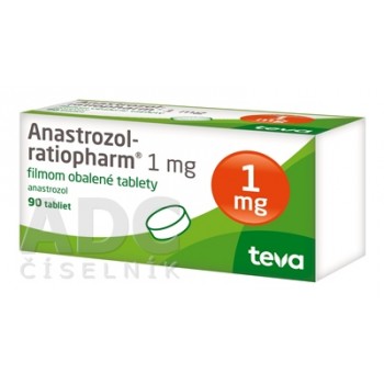 Анастрозол (Anastrozol) Ратіофарм 1 мг, 90 таблеток