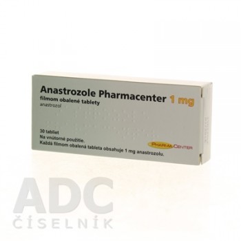 Анастрозол (Anastrozol) Фармацентер 1 мг, 30 таблеток