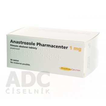 Анастрозол (Anastrozol) Фармацентер 1 мг, 90 таблеток