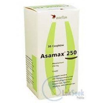 Асамакс свічки 500 мг, 30 шт