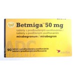 Бетмига (Betmiga) 50 мг, 90 таблеток