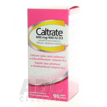 Кальтрат (Caltrate) Д3 600 мг/400 МО, 90 таблеток