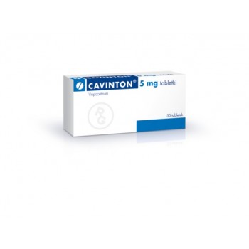 Кавінтон (Cavinton) 5 мг, 50 таблеток