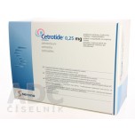 Цетротід (Cetrotide) 0.25 мг, 7 комплектів