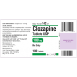 Клозапін Accord (Clozapin) 100 мг, 50 таблеток