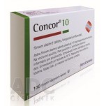 Конкор (Concor) 10 мг, 100 таблеток