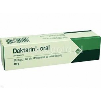 Дактарин (Daktarin) гель 20 мг/г, 40 грам