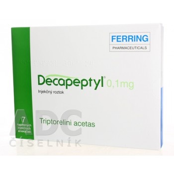 Декапептил (Decapeptyl) 0.1 мг, 7 шприців