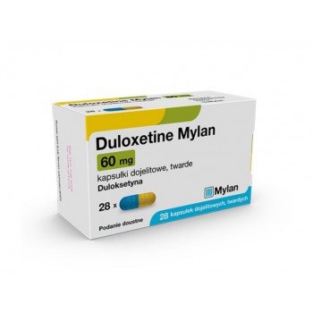 Дулоксетин Mylan (Duloxetin) 60 мг, 28 капсул