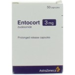 Энтокорт (Entocort) 3 мг, 50 капсул