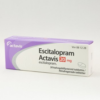 Есциталопрам Actavis 20 мг, 28 таблеток