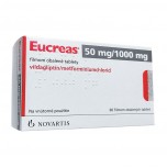 Еукреас (Eucreas) 50 мг/1000 мг, 60 пігулок
