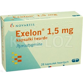 Екселон (Exelon) 1.5 мг, 28 капсул
