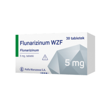 Флунаризин (Flunarizinum) 5 мг, 30 таблеток