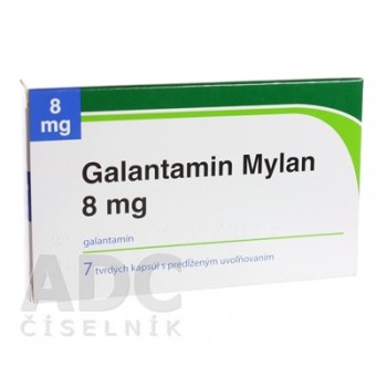 Галантамін (Galantamin) Mylan 8 мг, 7 капсул