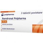 Ібандронат (Ibandronat) Polpharma 150 мг, 3 таблетки