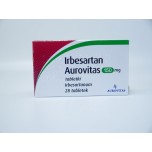 Ірбесартан (Irbesartan) Aurovitas 150 мг, 28 таблеток