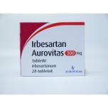 Ірбесартан (Irbesartan) Aurovitas 300 мг, 28 таблеток
