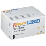 Кеппра (Keppra) 1000 мг, 100 таблеток