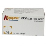 Кеппра (Keppra) 1000 мг, 50 таблеток