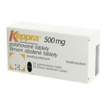 Кеппра (Keppra) 500 мг, 50 таблеток