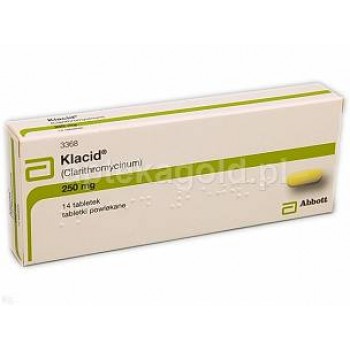 Клацид (Klacid) 250 мг, 14 таблеток