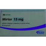 Міртор (Міртазапін) 15 мг, 30 таблеток