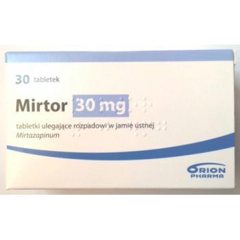Міртор (Міртазапін) 30 мг, 30 таблеток