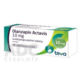 Оланзапін (Olanzapin) Actavis 10 мг, 28 таблеток