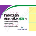 Пароксетин Aurovitas (Paroxetine) 20 мг, 30 таблеток