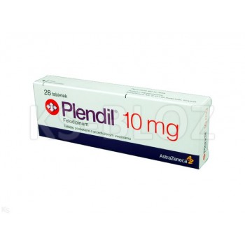 Пленділ (Plendil) 10 мг, 28 таблеток