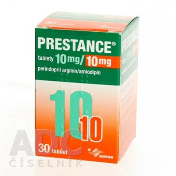 Престанс (Prestance) 10 мг/10 мг, 30 таблеток