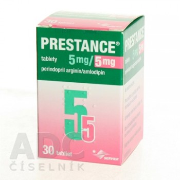 Престанс (Prestance) 5 мг/5 мг, 30 таблеток