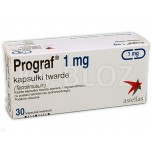 Програф (Prograf) 1 мг, 30 капсул