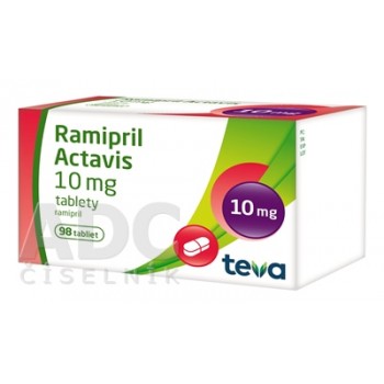 Раміприл Actavis (Ramipril) 10 мг, 98 таблеток