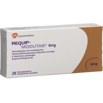 Реквіп Модутаб (Requip-Modutab) 4 мг, 28 таблеток