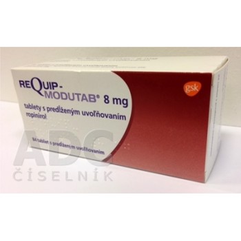 Реквіп Модутаб (Requip-Modutab) 8 мг, 84 таблетки