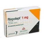 Рисполепт (Rispolept) 1 мг, 20 таблеток