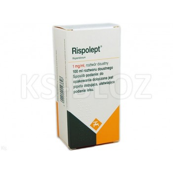 Рисполепт (Rispolept) розчин 1 мг/мл, 100 мл