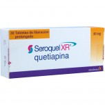 Сероквель (Seroquel) 50 мг, 30 таблеток