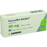 Тамоксифен (Tamoxifen) Sandoz 20 мг, 30 таблеток