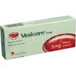 Везикар (Vesicare) 5 мг, 30 таблеток